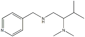 [2-(dimethylamino)-3-methylbutyl](pyridin-4-ylmethyl)amine Struktur