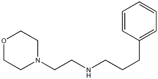 [2-(morpholin-4-yl)ethyl](3-phenylpropyl)amine Struktur