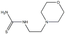 [2-(morpholin-4-yl)ethyl]thiourea Struktur