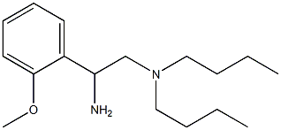 [2-amino-2-(2-methoxyphenyl)ethyl]dibutylamine Struktur