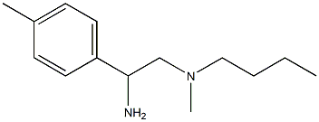 [2-amino-2-(4-methylphenyl)ethyl](butyl)methylamine Struktur