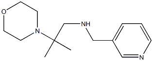 [2-methyl-2-(morpholin-4-yl)propyl](pyridin-3-ylmethyl)amine Struktur