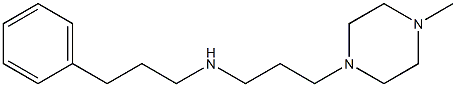 [3-(4-methylpiperazin-1-yl)propyl](3-phenylpropyl)amine Struktur