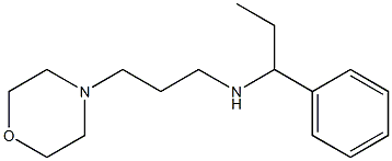 [3-(morpholin-4-yl)propyl](1-phenylpropyl)amine Struktur