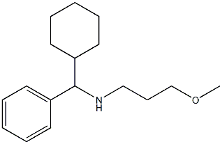 [cyclohexyl(phenyl)methyl](3-methoxypropyl)amine Struktur