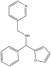 [furan-2-yl(phenyl)methyl](pyridin-3-ylmethyl)amine Struktur