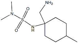 {1-[(dimethylsulfamoyl)amino]-4-methylcyclohexyl}methanamine Struktur