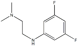 {2-[(3,5-difluorophenyl)amino]ethyl}dimethylamine Struktur