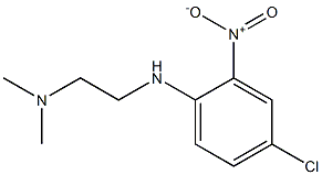 {2-[(4-chloro-2-nitrophenyl)amino]ethyl}dimethylamine Struktur