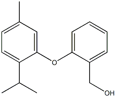 {2-[5-methyl-2-(propan-2-yl)phenoxy]phenyl}methanol Struktur