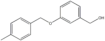 {3-[(4-methylphenyl)methoxy]phenyl}methanol Struktur