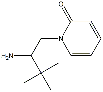 1-(2-amino-3,3-dimethylbutyl)pyridin-2(1H)-one Struktur