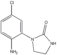 1-(2-amino-5-chlorophenyl)imidazolidin-2-one Struktur