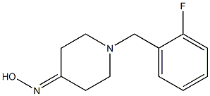 1-(2-fluorobenzyl)piperidin-4-one oxime Struktur