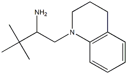 1-(3,4-dihydroquinolin-1(2H)-yl)-3,3-dimethylbutan-2-amine Struktur