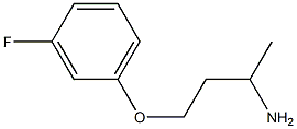 1-(3-aminobutoxy)-3-fluorobenzene Struktur