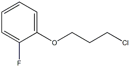 1-(3-chloropropoxy)-2-fluorobenzene Struktur