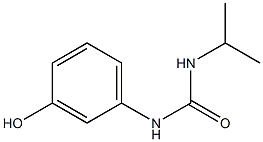 1-(3-hydroxyphenyl)-3-propan-2-ylurea Struktur