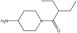 1-(4-aminopiperidin-1-yl)-2-ethylbutan-1-one Struktur