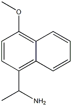 1-(4-methoxynaphthalen-1-yl)ethan-1-amine Struktur