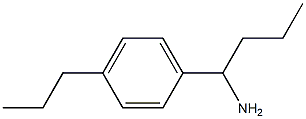 1-(4-propylphenyl)butan-1-amine Struktur