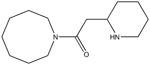 1-(azocan-1-yl)-2-(piperidin-2-yl)ethan-1-one Struktur