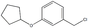 1-(chloromethyl)-3-(cyclopentyloxy)benzene Struktur