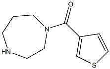 1-(thien-3-ylcarbonyl)-1,4-diazepane Struktur