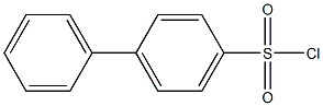 1,1'-biphenyl-4-sulfonyl chloride Struktur