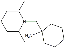 1-[(2,6-dimethylpiperidin-1-yl)methyl]cyclohexan-1-amine Struktur