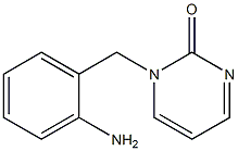 1-[(2-aminophenyl)methyl]-1,2-dihydropyrimidin-2-one Struktur