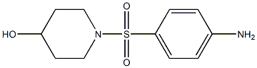 1-[(4-aminophenyl)sulfonyl]piperidin-4-ol Struktur