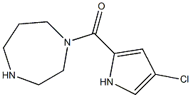 1-[(4-chloro-1H-pyrrol-2-yl)carbonyl]-1,4-diazepane Struktur