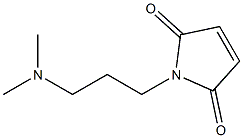 1-[3-(dimethylamino)propyl]-2,5-dihydro-1H-pyrrole-2,5-dione Struktur