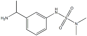 1-{3-[(dimethylsulfamoyl)amino]phenyl}ethan-1-amine Struktur