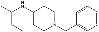 1-benzyl-N-(butan-2-yl)piperidin-4-amine Struktur