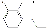 1-chloro-2-(chloromethyl)-3-ethoxybenzene Struktur