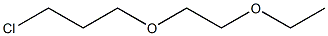 1-chloro-3-(2-ethoxyethoxy)propane Struktur