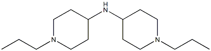 1-propyl-N-(1-propylpiperidin-4-yl)piperidin-4-amine Struktur