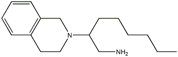 2-(1,2,3,4-tetrahydroisoquinolin-2-yl)octan-1-amine Struktur