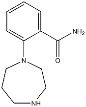 2-(1,4-diazepan-1-yl)benzamide Struktur