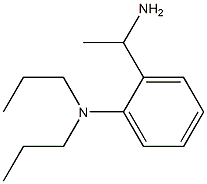 2-(1-aminoethyl)-N,N-dipropylaniline Struktur