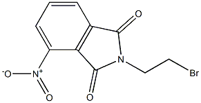 2-(2-bromoethyl)-4-nitro-1H-isoindole-1,3(2H)-dione Struktur