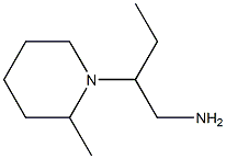 2-(2-methylpiperidin-1-yl)butan-1-amine Struktur