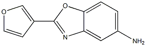 2-(3-furyl)-1,3-benzoxazol-5-amine Struktur