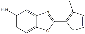 2-(3-methyl-2-furyl)-1,3-benzoxazol-5-amine Struktur