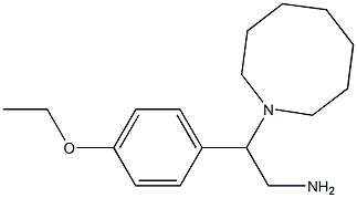 2-(azocan-1-yl)-2-(4-ethoxyphenyl)ethan-1-amine Struktur