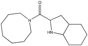 2-(azocan-1-ylcarbonyl)-octahydro-1H-indole Struktur