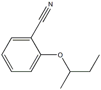 2-(butan-2-yloxy)benzonitrile Struktur