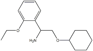 2-(cyclohexyloxy)-1-(2-ethoxyphenyl)ethanamine Struktur